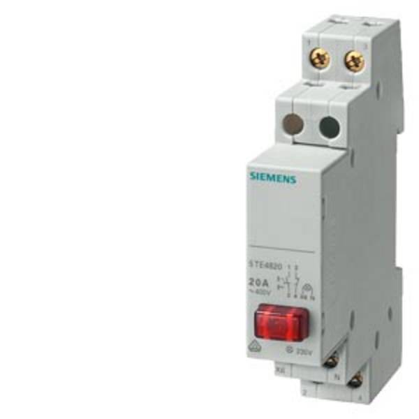 Taster Grau 6 mm² 20 A 1 Schließer, 1 Öffner Siemens 5TE4820