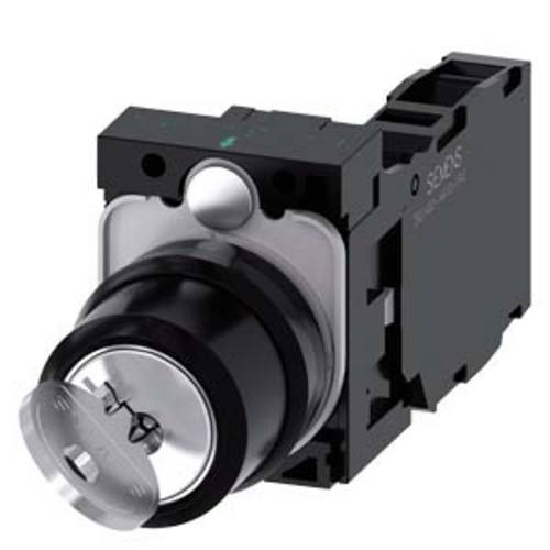 Siemens 3SU11004BF111FA0 3SU1100-4BF11-1FA0 Schlüsselschalter 1 St.