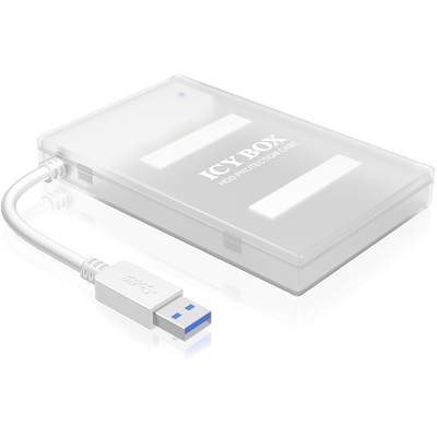 ICY BOX IB-AC603a-U3 6.35 cm (2.5 Zoll)-Festplattengehäuse  USB 3.2 Gen 1 (USB 3.0)
