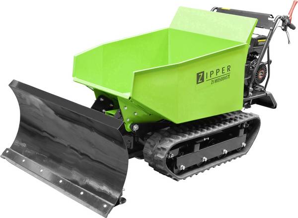 Zipper  Miniraupendumper inkl. Schneeschild 6.8 kW Ladekapazität (max.) 500 kg