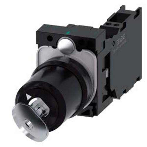 Siemens 3SU11005BF113FA0 3SU1100-5BF11-3FA0 Schlüsselschalter 1 St.