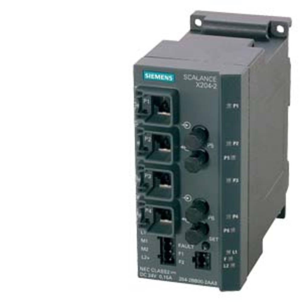 Siemens 6GK5204-2BB10-2AA3 Industrial Ethernet Switch 10 / 100 MBit/s