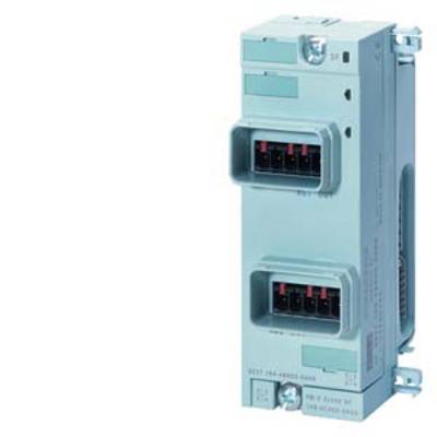 Ein elektronisches Gerät, vermutlich ein Relais oder Schaltgerät. Es hat mehrere Anschlüsse und ist in einem hellen Gehäuse untergebracht.