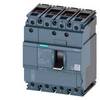 Siemens 3VA1010-4ED46-0AA0 Leistungsschalter 1 St. Einstellbereich (Strom): 100 - 100 A Schaltspannung (max.): 690 V/AC (B x H x T) 101.6 x 130 x 70 mm