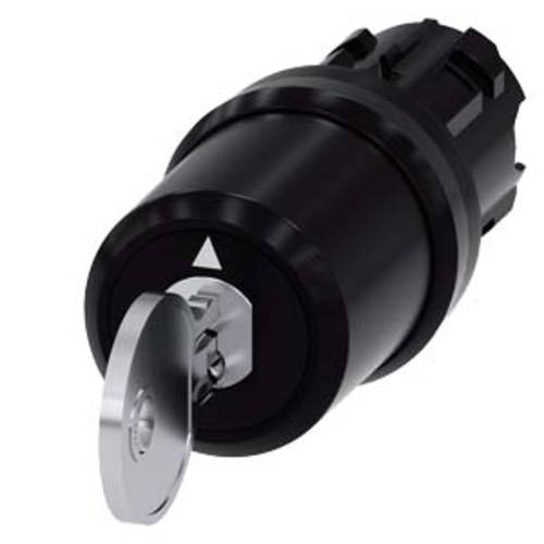 Thumbnail - Siemens 3SU10005PN210AA0 3SU1000-5PN21-0AA0 Schlüsselschalter 2 x 45 ° IP66, IP67, IP69/IP69K 1 St.