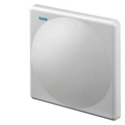 Ein weißer quadratischer Sensor mit abgerundeten Ecken, möglicherweise zur Überwachung oder Steuerung in einem technischen Umfeld.