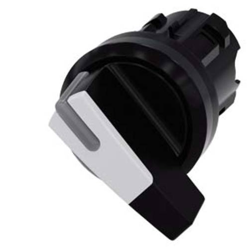 Siemens 3SU10022CF600AA0 3SU1002-2CF60-0AA0 Knebelschalter Knebel Weiß 1 x 90 ° 1 St.