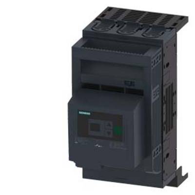Ein schwarzer, rechteckiger elektronischer Schaltschrank des Unternehmens Siemens. Vorne ist ein Digitaldisplay mit einigen Tasten.