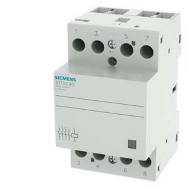 Siemens Insta Schütz mit 4 Schliessern Kontaktfür AC 230,400V 40A Ansteuerung AC
