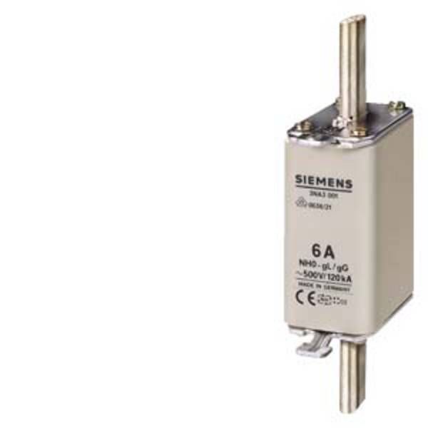 Siemens 3NA3005 Sicherungseinsatz  Passend für (Sicherungen) Sicherungsgröße 000 - 4 Sicherungsgröße = 0  16 A  500 V 3 St.