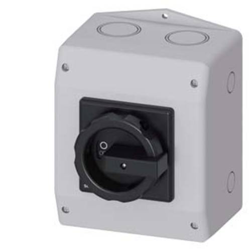 Lasttrennschalter Schwarz 6polig 16 mm² 25 A 690 V/AC Siemens 3LD21653VB51