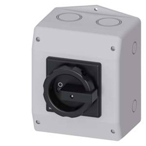 Lasttrennschalter Schwarz 6polig 16 mm² 25 A 1 Schließer, 1 Öffner 690 V/AC Siemens 3LD21654VD51