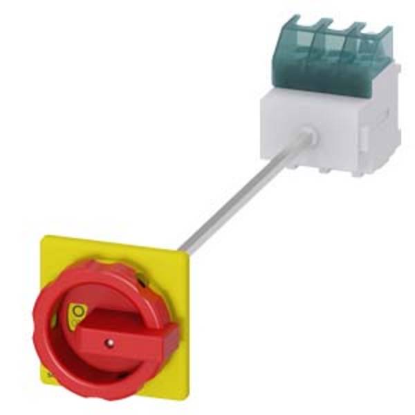 Lasttrennschalter Rot, Gelb 3polig 35 mm² 63 A 690 V/AC Siemens 3LD25140TK53