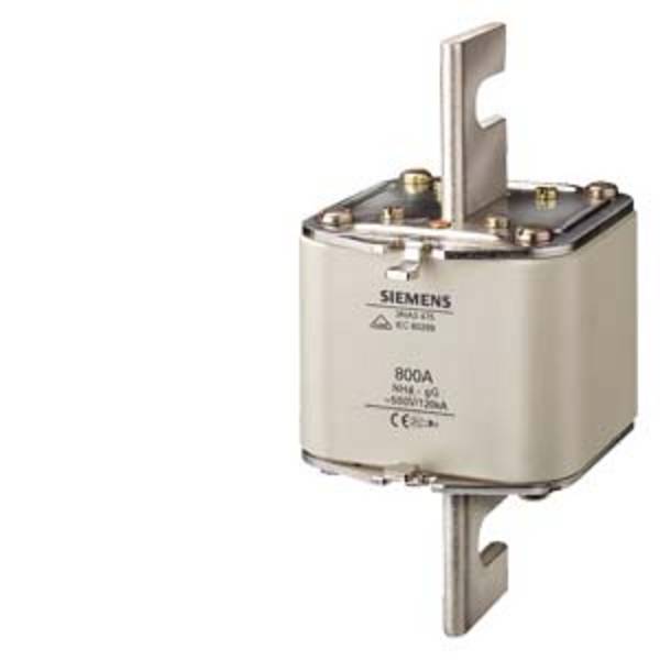 Siemens 3NA3480 Sicherungseinsatz Passend für (Sicherungen) Sicherungsgröße 000 - 4 Sicherungsgröße = 4 1000 A 500 V 1 St.