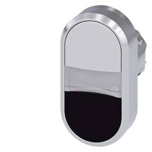 Siemens 3SU10513AB610AA0 3SU1051-3AB61-0AA0 Doppeldrucktaster (B x H) 29.9 mm x 57.9 mm IP66, IP67, IP69/IP69K 1 St.