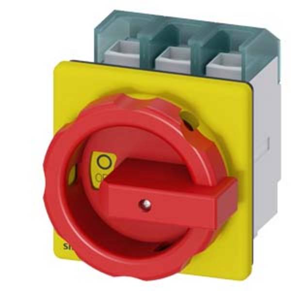 Lasttrennschalter Rot, Gelb 3polig 50 mm² 100 A 690 V/AC Siemens 3LD27040TK53