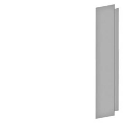 Biegbares Metallblech in rechteckiger Form, aufrecht stehend, mit glatter Oberfläche, zeigt eine einfache Biegung an der rechten Seite.