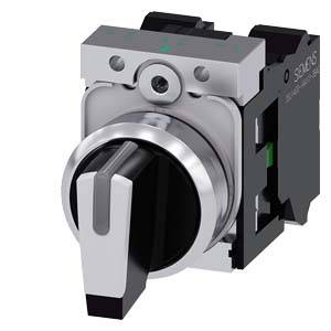 Siemens 3SU11502BM603NA0 3SU1150-2BM60-3NA0 Knebelschalter Schaltpositionen 3 1 St. Piece-0