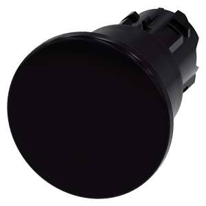 Siemens 3SU10001BA100AA0 3SU1000-1BA10-0AA0 Pilzdrucktaster (Ø x H) 40 mm x 40 mm IP66, IP67, IP69/IP69K 1 St.