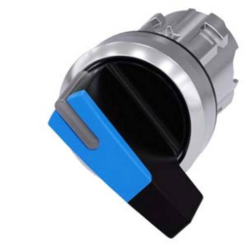 Thumbnail - Siemens 3SU10522CF500AA0 3SU1052-2CF50-0AA0 Knebelschalter Knebel Blau 1 x 90 ° 1 St.