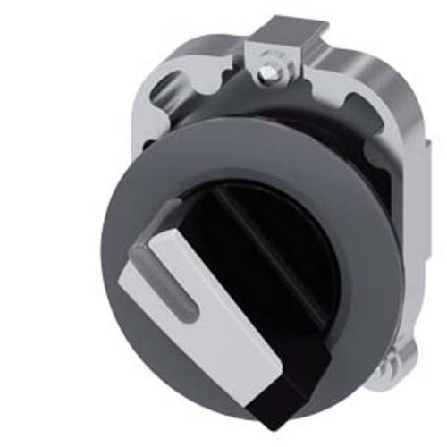 Siemens 3SU10622DC600AA0 3SU1062-2DC60-0AA0 Knebelschalter Knebel Weiß 1 x 45 ° 1 St.