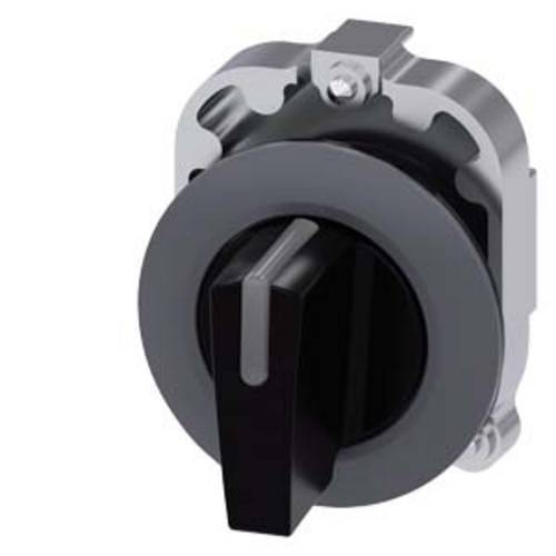 Siemens 3SU10622DL100AA0 3SU1062-2DL10-0AA0 Knebelschalter Knebel Schwarz 2 x 45 ° 1 St.