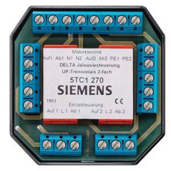 Siemens Schalterprogramm   Jalousie-Schalter Delta  5TC1270 1 St.