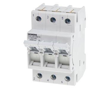 Siemens 5SG76310KK16 MINIZED Fuse Switch 16A 2-pole 230V 4pcs