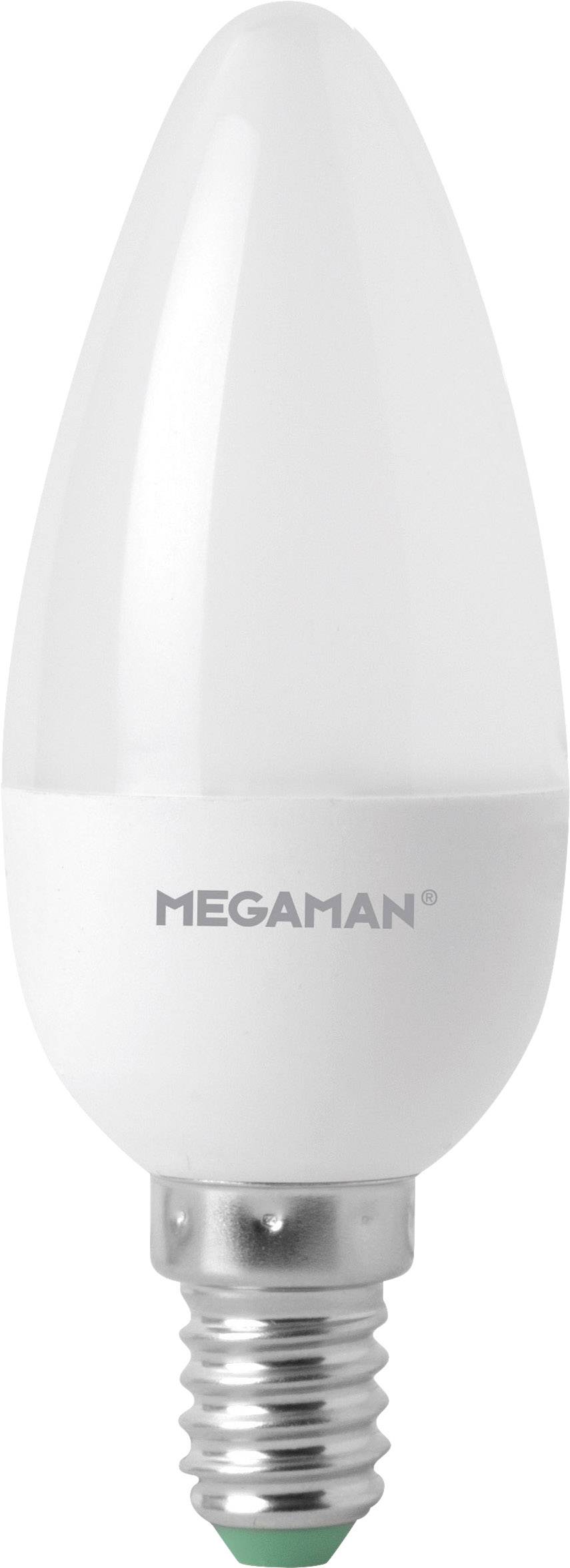 MEGAMAN LED EEK A+ (A++ - E) E14 Kerzenform 5 W = 40 W Warmweiß (Ø x L) 35 mm x 100 mm dimmbar