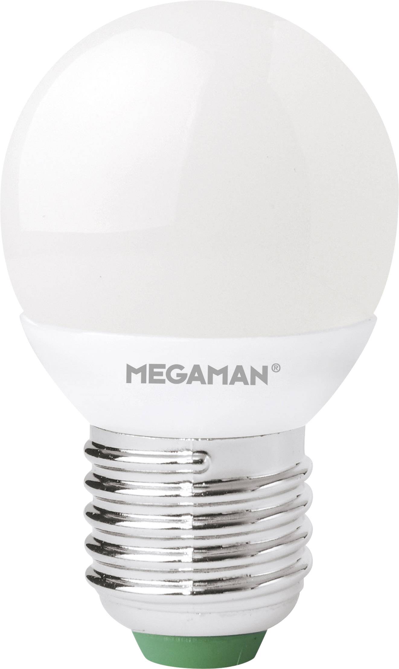MEGAMAN LED EEK A+ (A++ - E) E27 Tropfenform 5 W = 40 W Warmweiß (Ø x L) 45 mm x 77 mm dimmbar