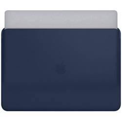 Image of Apple Notebook Hülle Lederhülle Mitternachtsblau