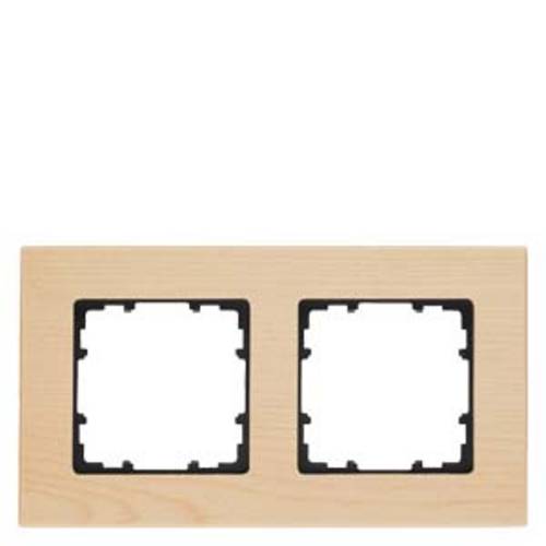 Siemens Schalterprogramm 2fach Rahmen Delta Holz 5TG11023 1 St.