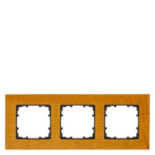 Siemens Schalterprogramm 3fach Rahmen Delta Holz 5TG11031 1 St.