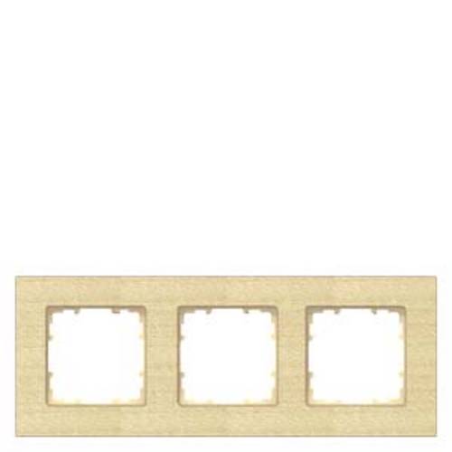 Siemens Schalterprogramm 3fach Rahmen Delta Holz 5TG11033 1 St.