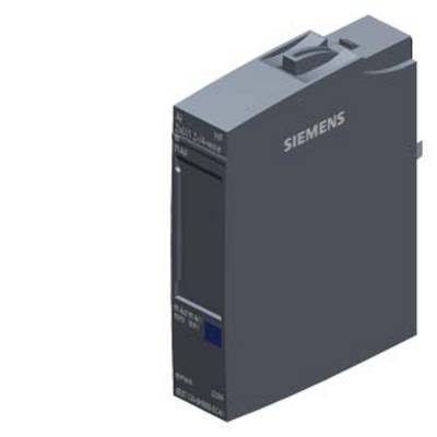 'Siemens S7-400 CPU-Modul, grau, mit Modellbezeichnung auf der Vorderseite. Industrielles Automatisierungsgerät.'