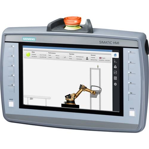 Thumbnail - Siemens 6AV2125-2JB23-0AX0 6AV21252JB230AX0 SPS-Mobile panel