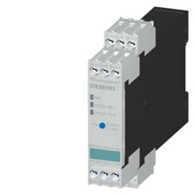 Ein dreiphasiges Schutzrelais von Siemens, typischerweise verwendet in elektrischen Anlagen zur Überwachung und Sicherstellung der Betriebssicherheit.