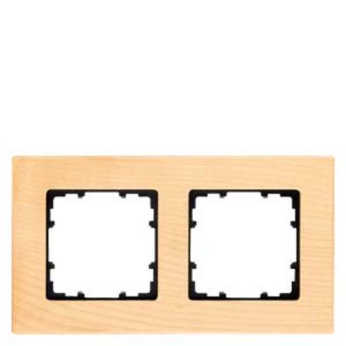 Thumbnail - Siemens Schalterprogramm 2fach Rahmen Delta Holz 5TG11024 1 St.