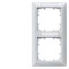 Siemens Schalterprogramm 2fach Rahmen Delta Aluminium (Metallic) 5TG25525 1 St.