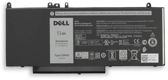 Dell Notebook-Akku WYJC2 7.4 V 6900 mAh Dell-1