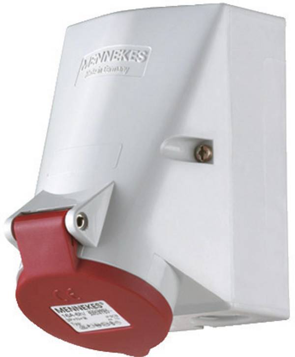 Mennekes Wanddose 32A5p 6H400V TwinCONTACT IP44