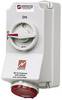 MENNEKES Wandcontactdoos 32A 5P 6H 400V IP44 DUO 5108A CEE Wandsteckdose 32 A 5polig 400 V 1 St.
