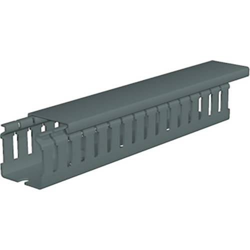 Weidmüller 2589390000 Verdrahtungskanal (L x B x H) 2 m x 50 mm x 75 mm 12 St. Dunkelgrau