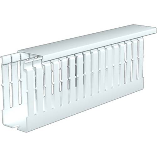 Weidmüller 2589750000 Verdrahtungskanal (L x B x H) 2 m x 37.5 mm x 75 mm 16 St. Lichtgrau