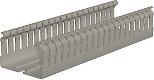 Weidmüller 2589760000 Verdrahtungskanal (L x B x H) 2 m x 100 mm x 60 mm 10 St. Grau