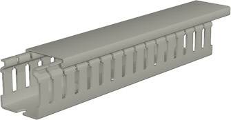 Weidmüller 2590170000 Verdrahtungskanal (L x B x H) 2 m x 75 mm x 50 mm 12 St. Grau