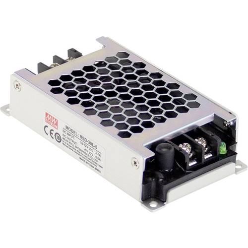 Thumbnail - MEAN WELL RSD-30G-5 DC/DC-Wandler 12 V/DC, 24 V/DC, 36 V/DC - 5 V/DC/6 A 30 W