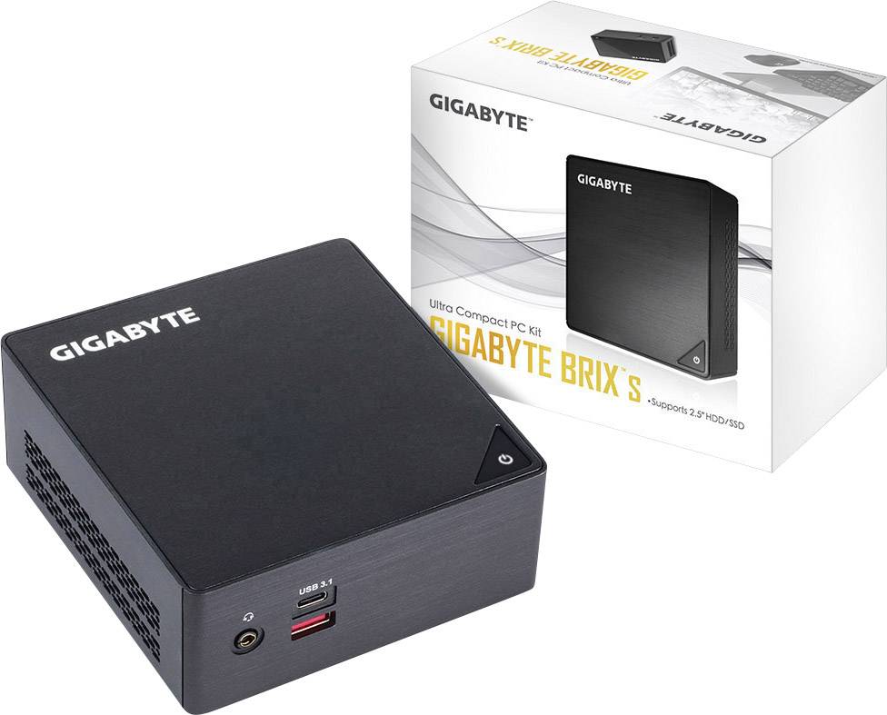 Gigabyte Barebone BKi5HA-7200 Kabylake Brix Intel® Core™ i5 i5-7200U Intel HD Graphics 620 GB-BKi5HA-7200 (rev. 1.0)