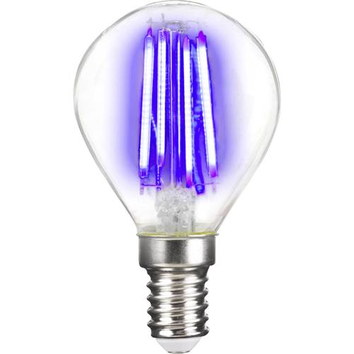 Thumbnail - LightMe LM85311 LED EEK G (A - G) E14 Tropfenform 4 W Blau (Ø x L) 45 mm x 78 mm Filament 1 St.