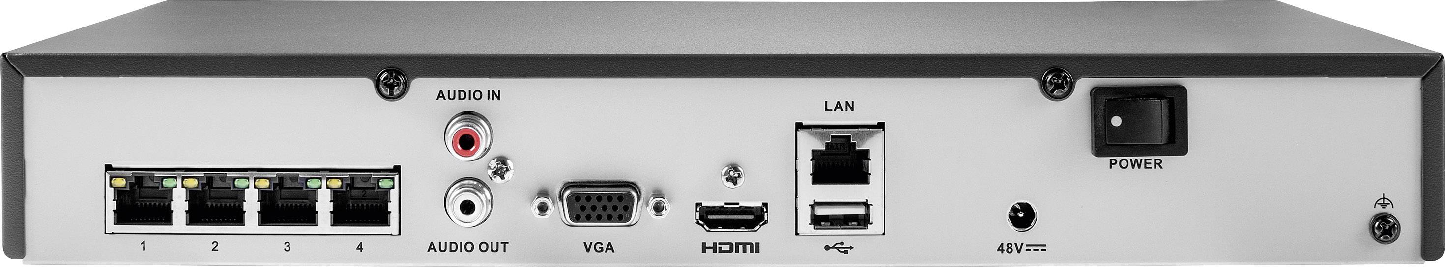 ABUS IP Videoüberwachung 4-Kanal PoE Rekorder-3